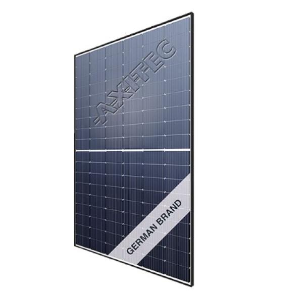 36 Stück (1 Palette) AXITEC Solarmodul PV-Modul Photovoltaik 445Wp, Glas Glas Bifacial/Rahmen schwarz/Front weiss (AXIbiperfect GL WB AC-445TGB/108WB)